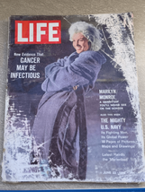 Marilyn Monroe 1962 LIFE Magazine 22nd June / Delphine Seyrig / Elizabeth Ashley - £8.30 GBP