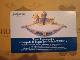 Enesco Jim Shore Heartwood Creek Easter Eggs-capades Bunny Figurine 6008404 NEW - £37.67 GBP