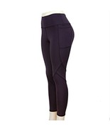 Yoga Leggings Womens Size Small - Medium Gym Workout Purple Plum - $13.85