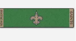 NFL - New Orleans Saints Putting Green Mat - 1.5ft. x 6ft. - £31.44 GBP