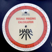 Resale Calculator Wheel Vintage By HABA Made In USA Spin Tool - £10.23 GBP