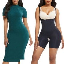 Perfect Curves Adjustable Strap Seamless Full Body Shaper Shaping Comfort - £23.96 GBP