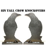 Steel Shooting Targets Crow Silhouette Knockovers .22LR Pistol/Rifle Plates - $61.05 CAD
