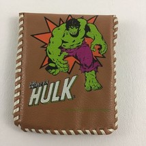 Marvel The Incredible Hulk Vinyl Wallet Children Super Hero Vintage 1978... - £42.80 GBP
