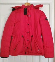 NEW AX Armani Exchange Zip Front Jacket in Red Size XS. Women - £87.95 GBP