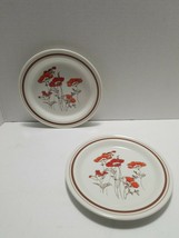 Royal Doulton Fieldflower LS 1019 Bread and Butter Plate Lot of 2 - $12.19