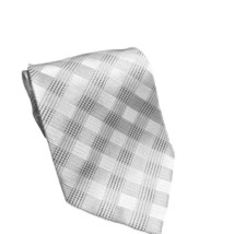 Enrico Capucci Gray Tie Necktie Silk 4 Inch 58 Long - $9.89