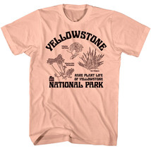 Yellowstone Rare Plant Life Men&#39;s T Shirt Bentgrass Buckwheat Verbina National - £22.42 GBP+