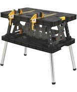 Keter Folding Work Table w/Two Adjustable Clamps 1,000-Lb Cap Model - $203.21