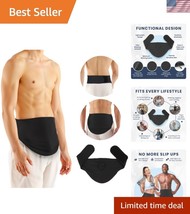 Elegant Black Ostomy Belt for Men &amp; Women | Discreet Comfort &amp; Support, ... - $60.00
