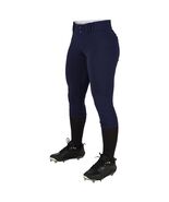 CHAMPRO TOURNAMENT WOMENS SOFTBALL PANTS SIZE MEDIUM NAVY BP11 NEW - $19.79