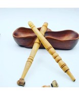 Moroccan sebsi ,pipe traditional ,Tabacco pipe +4 skuffs,Handmade wood - £23.58 GBP