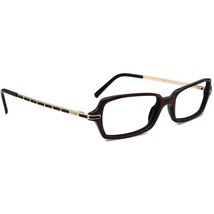 Chanel Eyeglasses 3057 c.713 Brown/Black/Gold Rectangular Frame Italy 51[]16 135 - £335.72 GBP