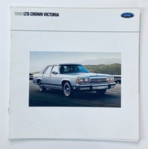 1990 Ford LTD Crown Victoria Dealer Showroom Sales Brochure Guide Catalog - $9.45