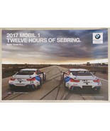 2017 Mobil1 12 Hours of Sebring BMW Racing M6 GTLM Poster IMSA WTSC - £9.69 GBP