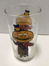 Vintage 70s 80s McDonald&#39;s Mayor Mc Cheese Collectible Series Glass Cup - £6.97 GBP