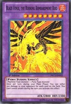 YUGIOH Blaze Fenix, the Burning Bombardment Bird PRC1-EN012 1st ed Super... - £1.88 GBP