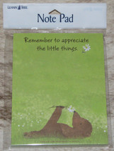LEANIN TREE &quot;Remember Appreciate the Little Things&quot;~Note Pad 60 sheets~#... - £6.20 GBP