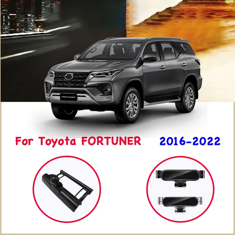 For Toyota Fortuner 2016-2022 Car Phone Holder Tempered Glass Screen Specially - £16.25 GBP