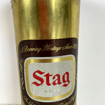 Stag Beer Can Vintage One Pint Gold Steel 16oz Carling Brewing Illinois - $6.64