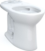 Toto Drake Elongated Tornado Flush Toilet Bowl With Cefiontect,, C776Ceg#01 - $211.99