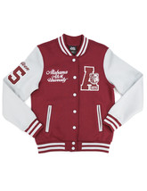 ALABAMA A&amp;M WOMEN&#39;S FLEECE JACKET LONG SLEEVE UNIVERSITY HBCU BULLDOGS J... - $75.00