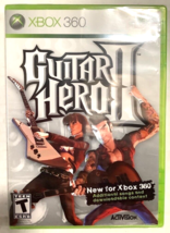 NEW Guitar Hero II 2 Microsoft Xbox 360 Video Game Music Rhythm Concert - £28.06 GBP