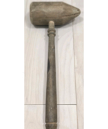 Vintage Primitive Wooden 12”  Cone Shaped Mallet - $14.84