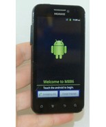 Huawei Mercury M886 BLACK Smart Cell Phone Prepaid Cricket LCD 8MP 3G Gr... - £26.63 GBP