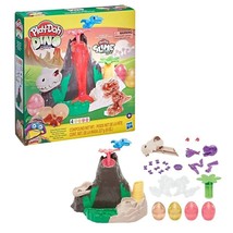 Play-Doh Slime Dino Crew Island Playset with HydroGlitz Compound Gift For Kids - £30.68 GBP