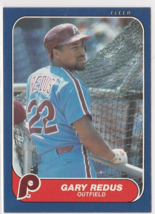 Gary Redus Phillies Outfield 1986 Fleer Update Card # U-94 - £1.15 GBP