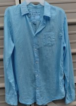 Frank &amp; Eileen Shirt Women&#39;s Small Pale Blue Made in Sunny California - $58.41