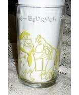 Welch&#39;s Jelly Jar Glass- Flintstones- Bedrock Pet Show-Barney Portrait-1964 - $9.00