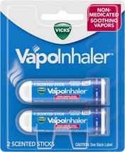 Vicks VapoInhaler- On-the-Go Portable Nasal Inhaler- Non-Medicated- With Refresh - £19.18 GBP