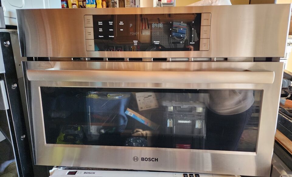 30 Inch BOSCH 500 Series Built-In Stainless Steel Wall Microwave Oven  Used! - $707.85