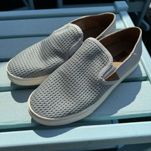 OluKai Pehuea Womens Size 7.5 Shoes Gray Mesh Casual Relaxed Heel Beach ... - $37.99