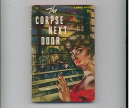 John Farris&#39;s 1st book--CORPSE NEXT DOOR--1956--pb original - £9.43 GBP
