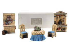 Avon Collectibles Victorian Memories Miniature Doll Furniture Or Fairy Garden - £16.59 GBP