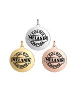 Religious Charm | Made with Melanin | 20mm Gold Filled Charm| Personaliz... - $92.92 MXN+