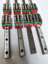 4 pcs HGR25-700mm Linear rail &amp; 8 pcs HGH25CA Block Bearing - £209.15 GBP