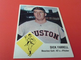 1963 Fleer Dick Farrell # 38 Near Mint / Mint Or Better !! - £70.78 GBP