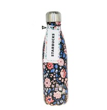 Starbucks Swell Liberty Fabrics 17Oz Water Bottle Noir Blue Floral Print... - £76.34 GBP