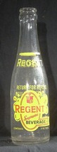 Vintage Regent Soda Vetro Trasparente Bottiglia Pittsburgh Pa - £33.79 GBP