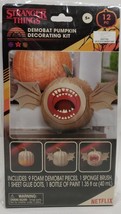 Stranger Things Demobat Pumpkin Decorating Kit 12-Piece 5+ - $292.61 MXN