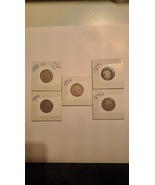 Half Roll G-AG Liberty V Cents 1886,91,92,95,96,97,98,99,1900,01,02,03,0... - $45.00