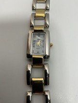 Ladies Collezio Gold and Silver Mother of Pearl Quartz Watch dr46 - $15.95