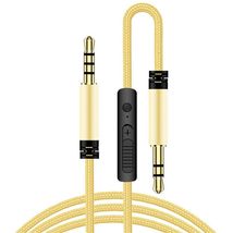 1.2m Earphone Cable Audio Extension Cable Jack 3.5mm to 3.5mm Male to Ma... - $3.52