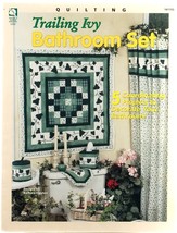 Trailing Ivy Bathroom Set Quilting Patterns Projects #141155 Quilt Sewing - £1.96 GBP