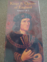 NEW Kings &amp; Queens of England Volumes 1 &amp; 2 Box Set (VHS, 2000, 2-Tape Set) - £12.20 GBP