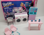 Vintage Barbie So Much To Do Laundry Washer Dryer Mattel 1995 LAUNDROMAT - $69.29
